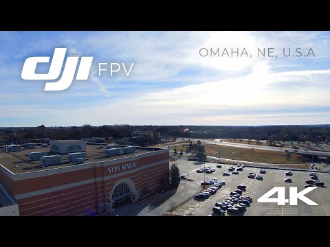 DJI FPV 4k Cinematic Footage - Westroads Mall, Omaha, NE– Nov. 2022