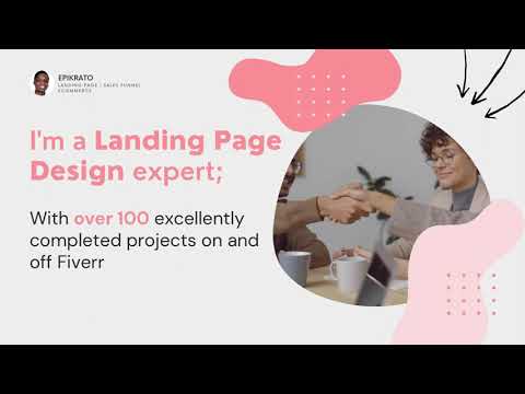 I will design your Shopify or ecommerce Product Landing Page using Pagefly, Gempages, Zipify, Shogun