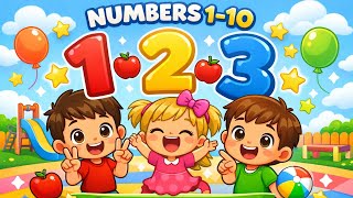 Learn Numbers 1 to 10 for Kids | Counting with Objects | Preschool Learning
