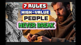 7 UNSPOKEN RULES OF HIGH-VALUE PEOPLE (STOIC SECRETS) #StoicMindset #HighValueLife #mindset