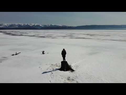 somers Beach in winter