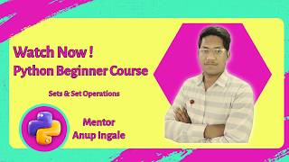 Python Sets & Set Operations | Tutorial in Hindi + English