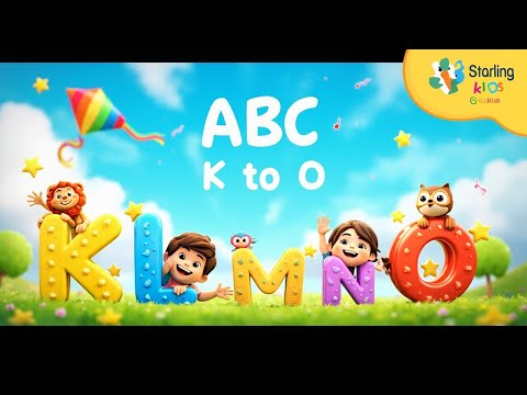 ABC Song – Letters K to O | Fun Animal Sounds & Alphabet Learning for Kids