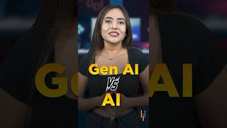 🔥 Traditional AI Vs Generative AI | Difference Between GenAI and AI #Shorts #Simplilearn