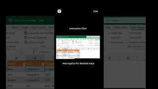 Interactive Filters using Slicer