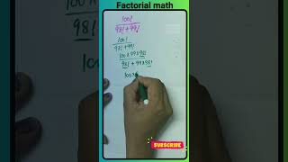 ￼Factorial maths #fact #factorial #math #mathematics #mathtricks #mathtips #mathtipsandtricks