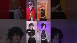 dance ⋆｡⋆୨୧˚ l no signal♥༻ l zenitsu l giyu l shinobu l yorichi l cosplay