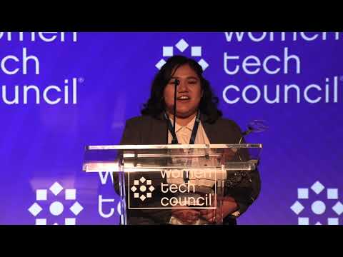 Jennifer Morales-Women Tech Council Student Awardee, 2020