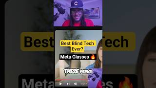Do #MetaGlasses Change EVERYTHING For the Blind? #smartglasses #lowvision #blindtech #shorts #rp