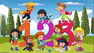 Learn 1 to 20 | Numbers & Spelling | 123 Number Names | 1234 Counting for Kids |
