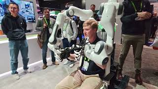 Agile Robotics Dual Arm Remote Robotics Demo at GTC 2025