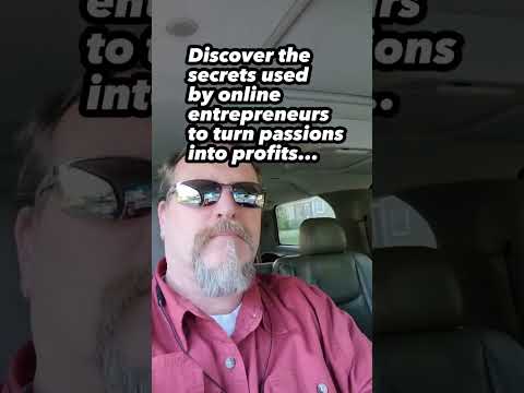Are you willing to use the secrets that the successful entrepreneurs use to turn their passions