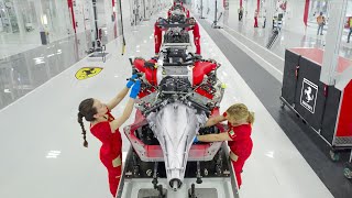 Inside Ferrari’s Top Italian Factory Building Massive V12 Engines
