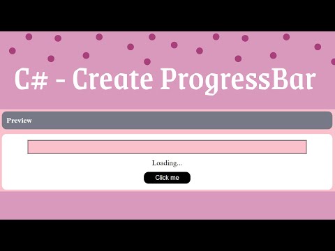 [C# WPF] - Create ProgressBar so cute