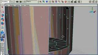 Using Split Polygon Tool when modeling with Polygon in Maya