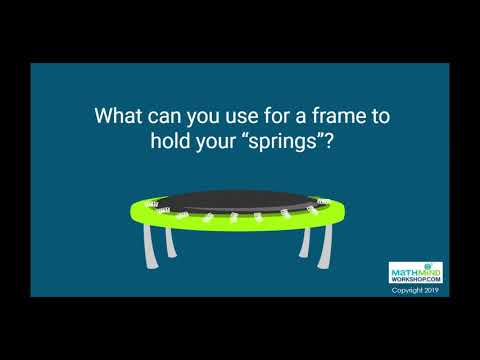 1st grade Trampoline STEM Digital Learning Lesson