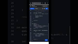 C++ Program to Reverse First K Elements of a Queue | Queue + Stack Interview Question