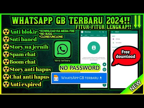 WhatsApp GB pro terbaru 2024 || WhatsApp mod apk terbaru || NO PASSWORD!!!!!