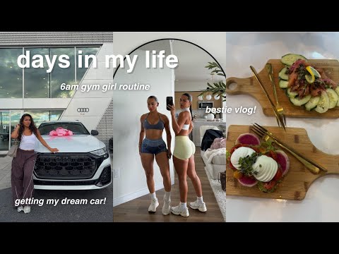 DAYS IN MY LIFE ✨ | picking up my DREAM car, bestie in town, gym, brunch, concert & more!