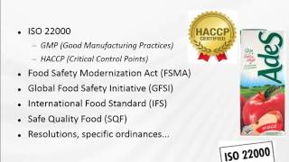 Food safety and traceability: concerns and capabilities | Webinar