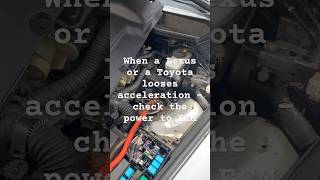 2008 Lexus IS250 lost acceleration due to lack of power to ECM #lexusisf #lexus #lexusclub  #toyota