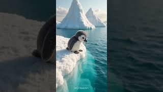 “Cute AI Penguin 🐧 | Funny AI Animation #Shorts”