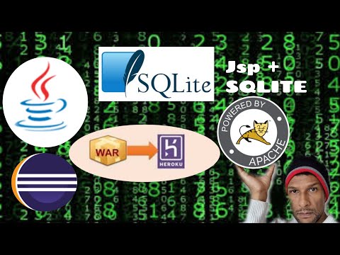 How to build and deploy a .war java application with Sqlite onto Heroku
