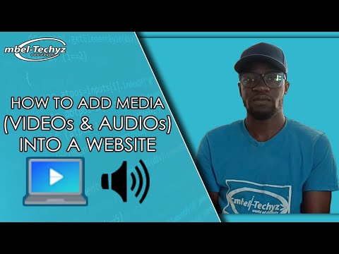 How To Add Videos And Audios Into A Website with HTML & CSS (2023)