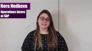 Nora N - My Placement Experience at SAP
