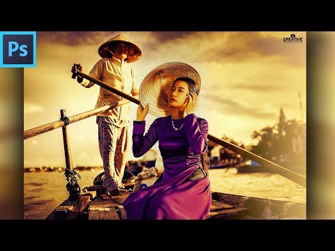How to Make Your Photo Look like Chines Movies In Photoshop cc 2018| Quick Method