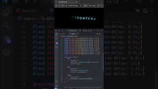 Daily Frontend Animated Text | Cool CSS Loader ✨