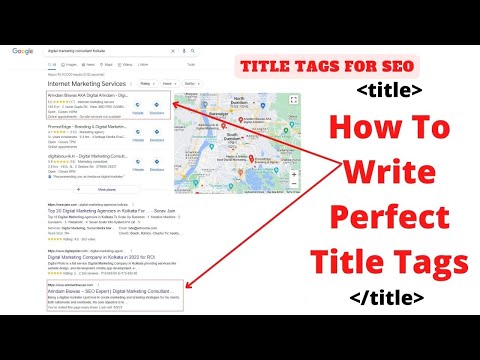 How to Write Perfect Title Tags For SEO | Tips on Writing Title Tags | On page SEO | SEO Tutorial