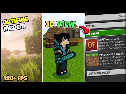 BEST Optifine For Minecraft 1.21 | Fix Lag In Minecraft  | optifine mcpe 1.21
