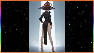🌸🔥Megumin from Konosuba: Captivating Anime-Style Figure & Digital Art Analysis!🔥💫