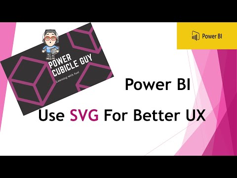 Power BI: Use SVG For Better UX!