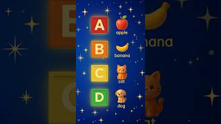 🍎 ABC Words Song (A-H) | Alphabet & Phonics