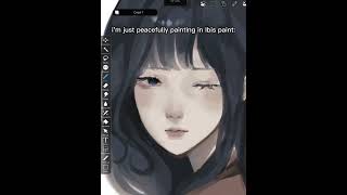 not my idea!!!! like and subscribe🫶#art #drawing #digitalart #ibispaintx #speedpaint #artist #shorts