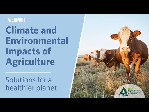Climate and Environmental Impacts of Agriculture: Solutions for a Healthy Planet