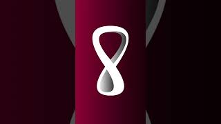 Qatar World Cup Logo Design in Illustrator - Recreate Fifa World Cup Logo Qatar 2022 #shorts