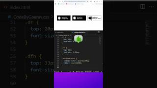 Smooth Download Button UI with Hover Effect #webdevelopment #coding #hovereffect
