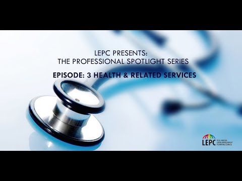 Peel Halton LEPC Professional Spotlight Series Ep. 3 Health & Related Services