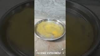 SCIENCE EXPERIMENT #shorts #ytshorts