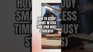 How to Study Smart in Less Time ⏳ | Study Hacks for Busy Students #studytool #studypool
