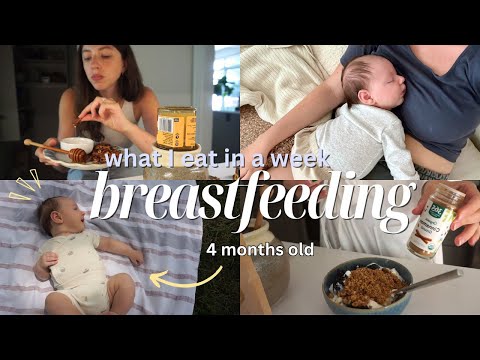 What I eat as a breastfeeding mama 😋 week of healthy recipes
