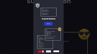 Submit Button animation with html & CSS | Button Styling| html & CSS #shots  #htmlcss