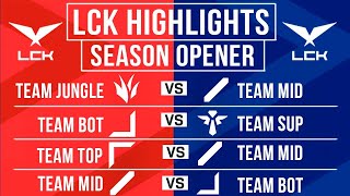ALL GAMES Highlights LCK 2026 Season Opening