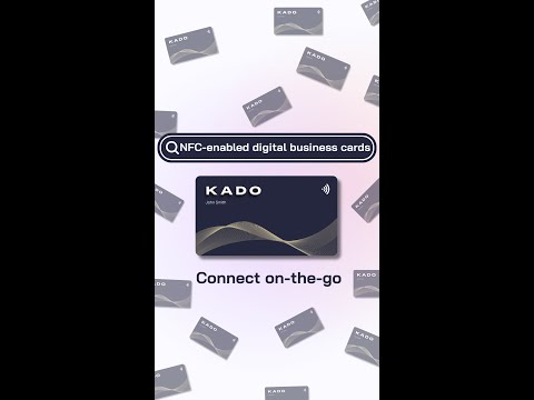NFC Enabled Digital Business Cards | KADO