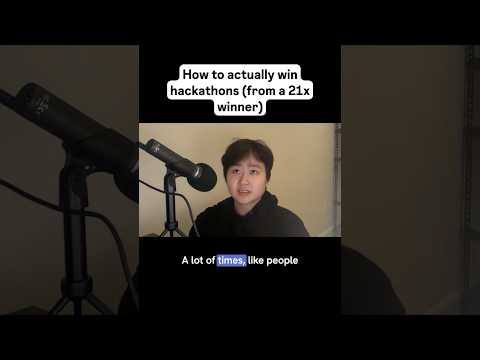 Secrets from a 21x hackathon winner