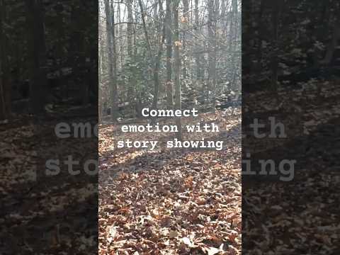 Connect Emotion w/ Show, Don't Tell #writingshorts #writing #howtowrite #shorts