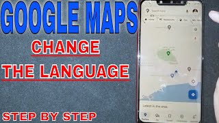 ✅ How To Change The Language Of Google Maps 🔴